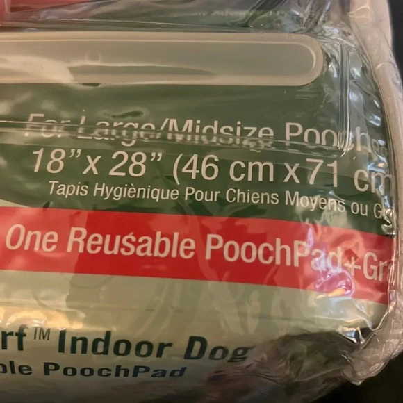 PoochPads Indoor Pooch Turf Dog Potty 18x28 - Picture 7 of 12